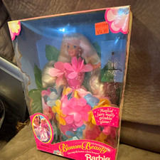 Mattel Blossom Beauty Barbie 11.5in Fashion Doll Glitter 1990s Original Unopened picture