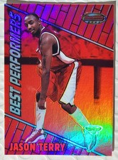 1999-00 Bowman's Best - Jason Terry #100 Refractor 136/400 picture