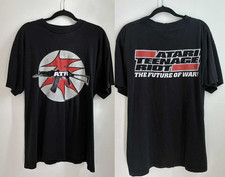 Vintage 1998 Atari Teenage Riot Future of War T-shirt L120 picture