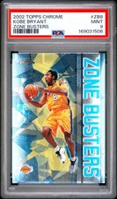 🔥PSA 9 2002 Topps Chrome Zone Busters Kobe Bryant #ZB8 POP/150 picture