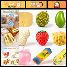 4 PCS Squishy Fun Box | Random Colors, Stress Relief Toys, Birthday Gifts, Desk picture
