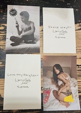 Supreme Larry Clark Gun Man & Neighbor Gabbriette Sticker FW26 + FREE SURPRISE picture