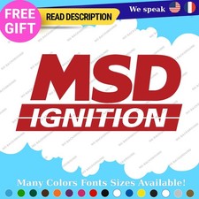 Fits MDS Ignition Stickers Decals Vinyl Control Digital Coil Blaster Spark Carb picture