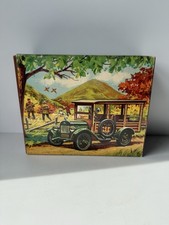 Avon Station Wagon Tia Winds Aftershave FULL Bottle Vintage W/ Retro Box picture