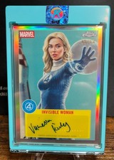 2025 Topps Chrome Marvel Studios Fantastic Four Invisible Woman Auto 49/63 picture