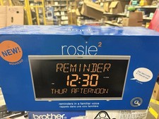 SiMPL Rosie 2 Voice Reminder Day Clock Talking Alarm – NEW Open Box – MPN 58061 picture