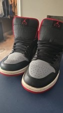 Nike Air Jordan 1 Retro High OG Black/Red/Grey Sneakers picture