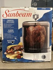 Sunbeam Carousel Rotisserie Model 4780 Vertical Countertop Oven VTG NOB picture