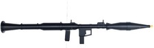 PRG7 RPG Bazooka Rocket Launcher Prop 1:1 Scale Full Size Print 3D Printed Black picture