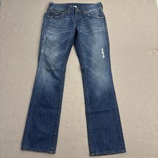 Vintage True Religion Ricky Jeans Men’s 29x34 Flap Pocket Y2K USA Made Denim picture