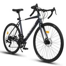 700C Road Bike 16-Speed, Disc Brakes Aluminum Frame, Men Women picture