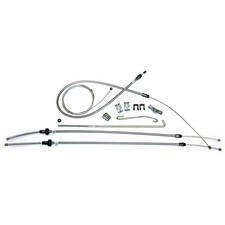 Parking Brake Cable Kit Complete 1971-72 Charger Road Runner Satellite OE Steel picture