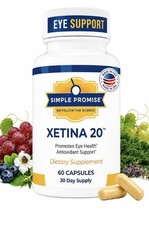 Simple Promise Xetina 20 Eye Health Support Antioxidant Lutein, Zeaxanthin 60cap picture
