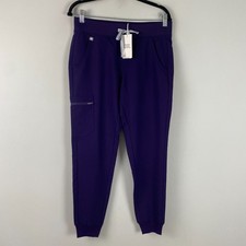 FIGS Zamora High Waist Jogger Scrub Pants Size Small Purple W23SW2016 picture