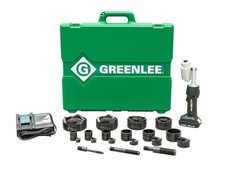 Greenlee LS50L11B4 - 7-Ton Battery Powered Hydraulic Knockout Driver Package picture