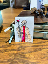 ACEO original “the hierophant” illustration by creakybonesartsandcrafts picture