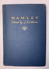 HAMLET PRINCE OF DENMARK William Shakespeare EDITED by Joseph Quincy Adams 1929 picture