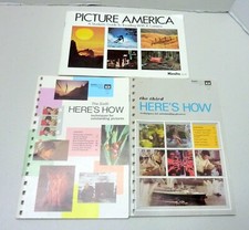 3 Vintage 1973-74 Kodak Photography Photo Books, Here's How & Picture America picture