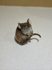 Vintage Hutschenreuther Porcelain Mouse Figurine Germany picture