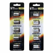 10 Pack 4LR44 / 476A / PX28A / A544 / L1325 Dog Collar 6V PetStandard Brand picture