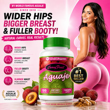 REAL AGUAJE FOR BIGGER BUTT, HIPS & BREAST– 100% Natural FROM PERU – 100 Pills picture
