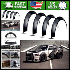 4pc Universal 80mm Flexible Fender Flares Wheel Arch Trim picture