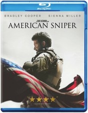 American Sniper Blu-ray NEW SEALED Bradley Cooper Military Combat picture