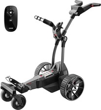 NAVEE Birdie 3 Electric Golf Push Cart Trolley Remote Control,36 Holes-Open Box picture