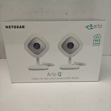 Netgear Arlo Q VMC3240 2-Pack 1080p HD WiFi Security Cameras w/ Audio picture