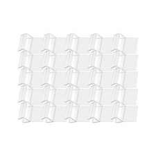 Ultra Clear Polycarbonate Shower Door Seal Strip for 1/2