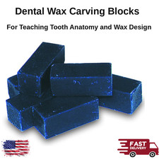 Wax Carving Blocks 1-1/2in Up to 56/Box for Teaching Tooth Anatomy Dentistry picture