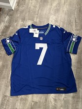 Nike Men’s Geno Smith Alternate FUSE Limited Seattle Seahawks Jersey Sz 2XL NFL picture