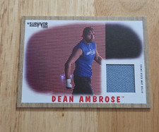2017 Topps Heritage DEAN AMBROSE Survivor Series Mat Relic /199 WWE picture