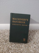 Machinery’s Handbook Nineteenth Edition, Third Printing, 1972 picture