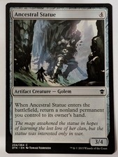 Ancestral Statue - Dragons of Tarkir - Magic the Gathering MTG Nice picture