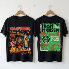 Iron Maiden Mexico City 2026 Event Tee Full Size, On October 2 picture