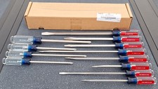 NOS Sears Craftsman USA 41619 12-pc Powerhouse LARGE / XL Screwdriver Set READ picture