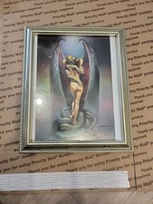 VAMPIRE'S KISS BORIS VALLEJO FRAMED 12
