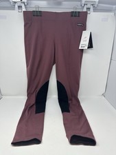 New Kerrits Riding Women Size Large Rosewood Performance Tight Flow Rise Knee picture