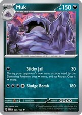 Muk - 089/165 - Uncommon (Near Mint) Scarlet & Violet - 151 - Darkness Pokémon picture