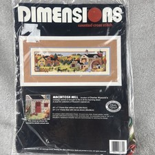 Vintage Dimensions  1994 Macintosh Mill Counted Cross Stitch Complete Wysocki picture