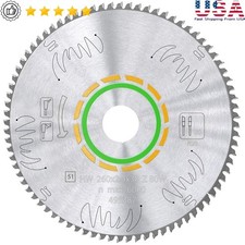 Upgraded 495387 80T Fine Tooth Cross-Cut Saw Blade Festool Kapex Miter Saw New picture