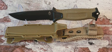 Gerber Strongarm USA Fixed Blade Knife Brown or Black - Plain Or Serrated ~NEW~ picture