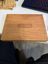 Starrett No. 445 Depth Micrometer Set 0.001 in Wood Case picture