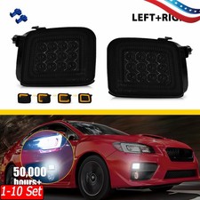 1-10x Amber White Smoked LED DRL Switchback For 17 WRX Turbo 15-21 WRX 15-17 STI picture
