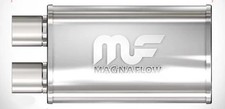 MagnaFlow Polished Stainless Steel Muffler|3136 picture