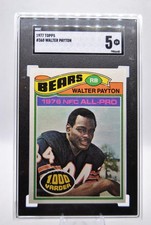 1977 Topps #360 Walter Payton - SGC 5 picture
