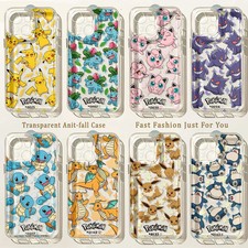 Pokemon iPhone Case 17 17e 16 16e 15 14 13 12 11 Pro Max Clear Cover picture