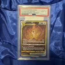 Arceus Vstar GG70/GG70 Secret Sword Shield Crown Zenith Pokemon PSA 10 picture