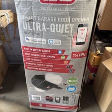 Garage Door Opener W/ BATTERY Backup SMART  1¼ HPc* Ultra-Quiet Belt Drive Genie picture